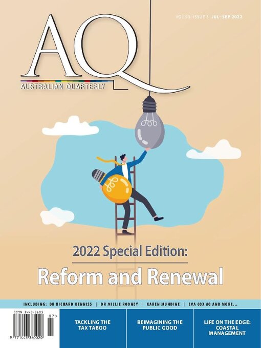 Title details for AQ: Australian Quarterly by Australian Institute of Policy and Science - Available